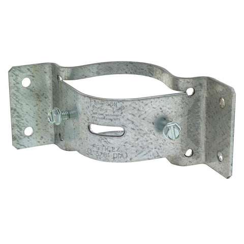 Simpson Strong-Tie 2.5 in. H X 4.75 in. W 12 Ga. Galvanized Steel Pipe Grip Tie