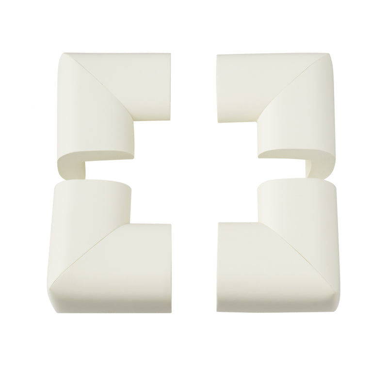 North States Toddleroo White Foam Corner Cushions 4 pk