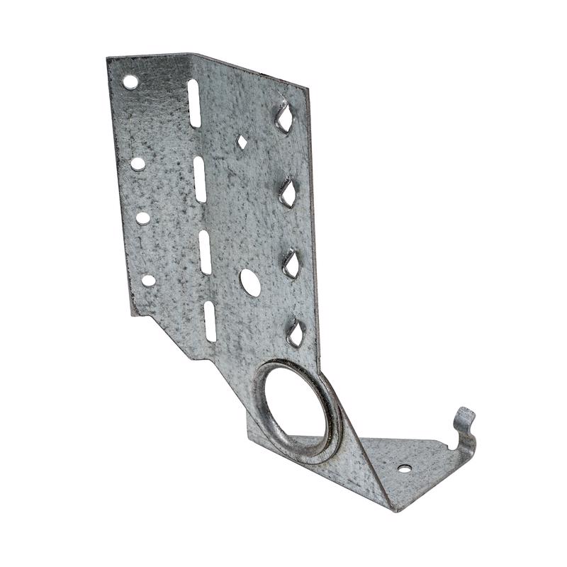 Simpson Strong-Tie LSSJ Right 4.375 in. H X 1.56 in. W 18 Ga. Steel Jack Hanger (Pack of 25)