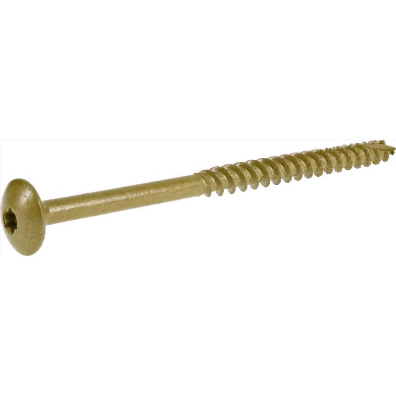 HILLMAN Power Pro Tornillo lag de acero Star de 5/16 pulg. X 6 pulg. de largo, 1 ud. (Paquete de 40)