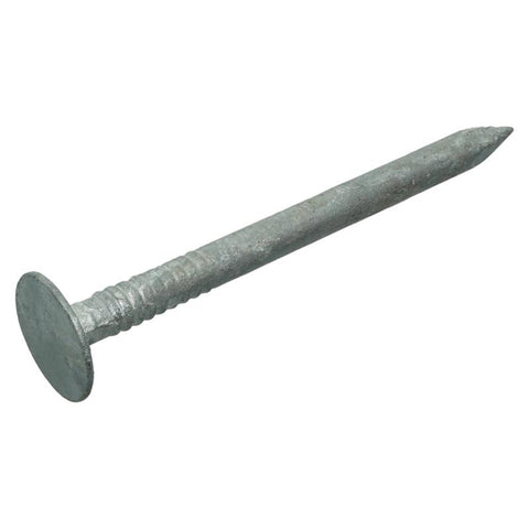Grip-Rite 1-3/4 in. Roofing Hot-Dipped Galvanized Steel Nail Flat Head 1 lb (Pack of 12)