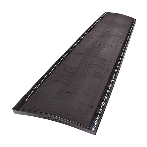 GAF Cobra 0.875 in. H X 11.5 in. W X 48  L Black Plastic Roof Vent (Pack of 10)
