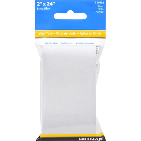 HILLMAN 2 in. W X 24 in. L Silver Reflective Safety Tape 1 pk (Pack of 5)