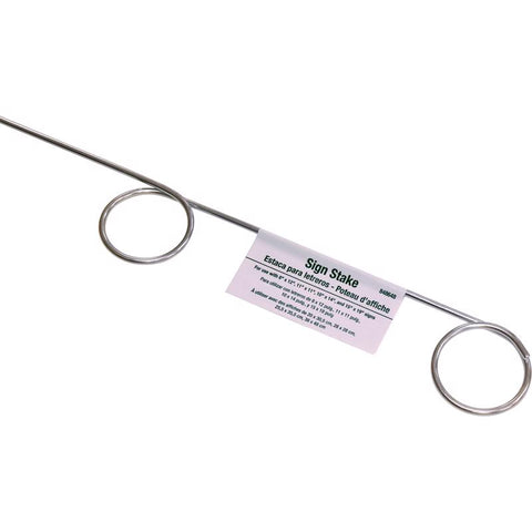 HILLMAN English Pigtail Sign Stake 28 in. H X 1.75 in. W (Pack of 20)