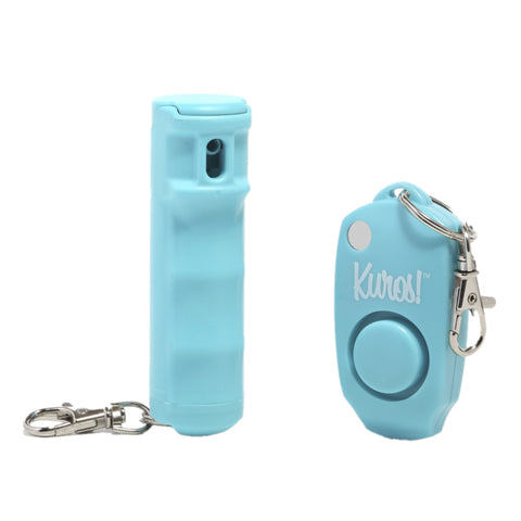 Mace Kuros Teal Aluminum/Plastic Pepper Spray/Personal Alarm