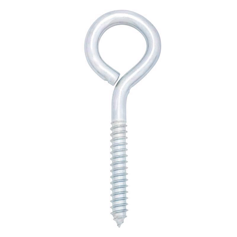 Hampton 7/16 in. X 5-1/4 in. L Zinc-Plated Steel Lag Thread Eyebolt (Pack of 10)