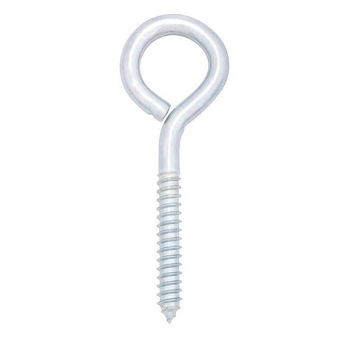 Hampton 7/16 in. X 5-1/4 in. L Zinc-Plated Steel Lag Thread Eyebolt (Pack of 10)
