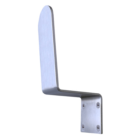 Tell 2 in. L Satin Silver Stainless Steel Hands-Free Door Pull