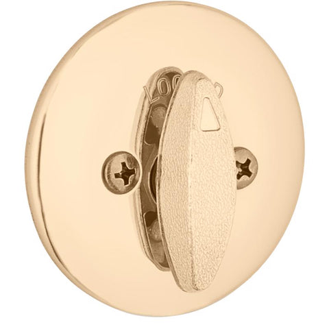 Kwikset Polished Brass Metal Deadbolt