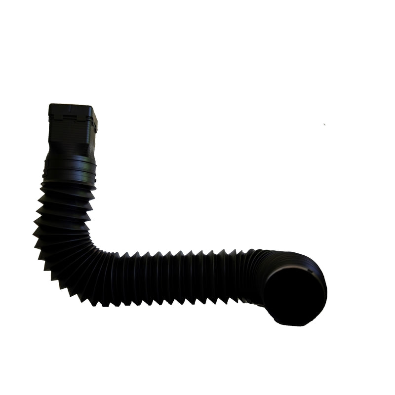 Spectra Metal 55 in. H X 3 in. W X 4 in. L Black Plastic Downspout Extension (Pack of 15)