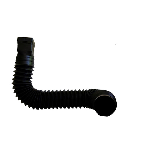 Spectra Metal 55 in. H X 3 in. W X 4 in. L Black Plastic Downspout Extension (Pack of 15)