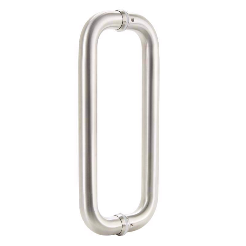 Brinks Commercial 12 in. L Satin Silver Stainless Steel Door Pull