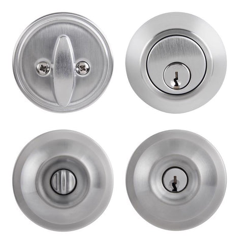Brinks Commercial Knob and Deadbolt Set 2 in.