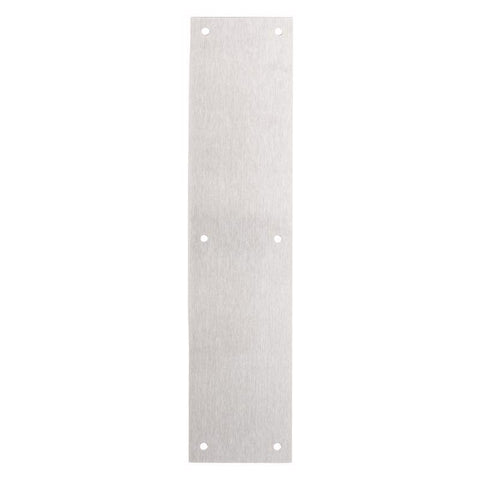 Brinks Commercial 15 in. L Stainless Steel Push Plate
