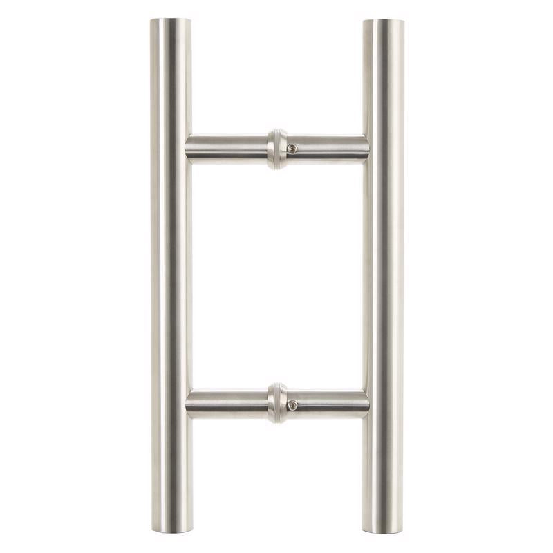 Brinks Commercial 12 in. L Satin Silver Stainless Steel Door Pull