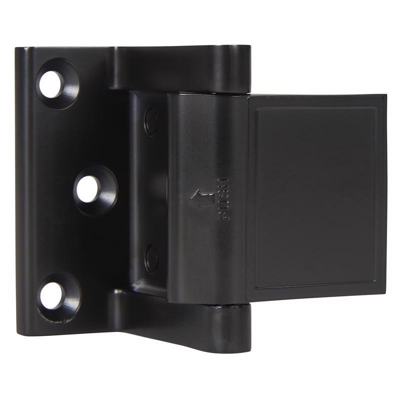 Brinks Commercial Zinc Bronze Door Stop Mounts to base trim 2.75 in.