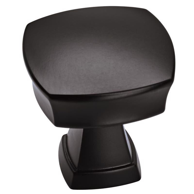 Amerock Stature Allison Square Cabinet Knob 1-1/4 in. D 1-1/4 in. Matte 1 pk