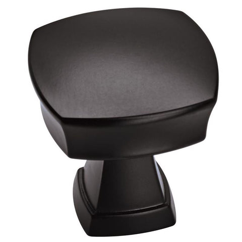 Amerock Stature Allison Square Cabinet Knob 1-1/4 in. D 1-1/4 in. Matte 1 pk