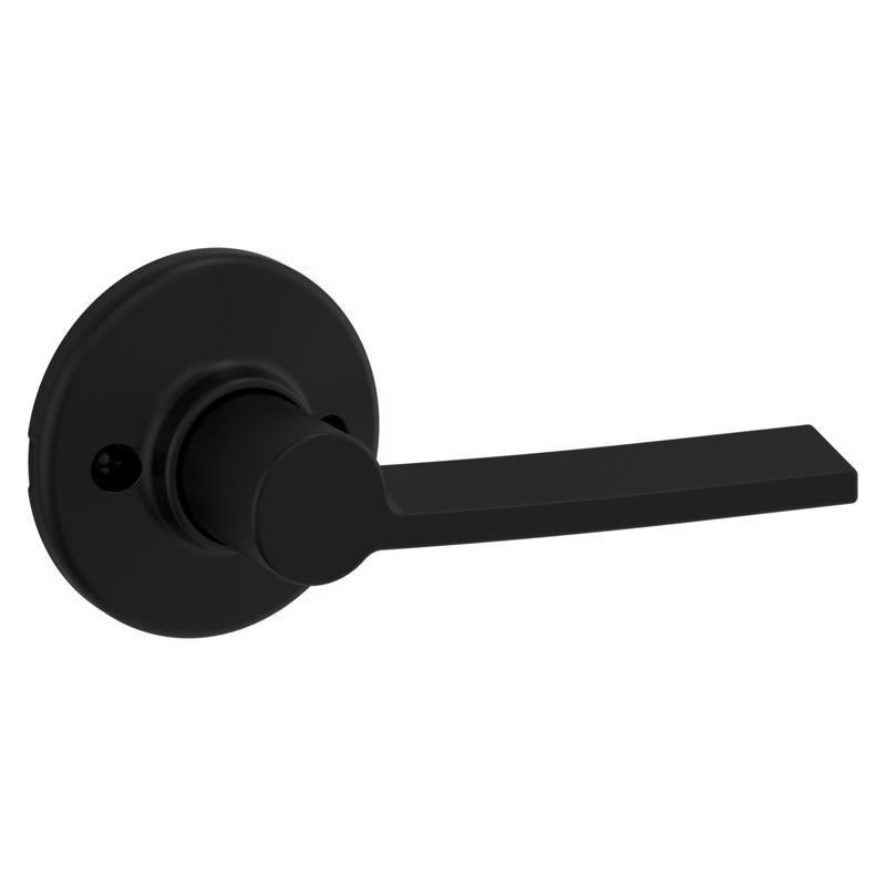 Kwikset Ladera Matte Black Half-Dummy Lever