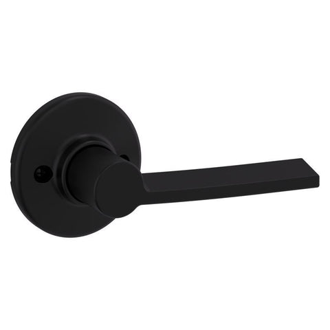 Kwikset Ladera Matte Black Half-Dummy Lever