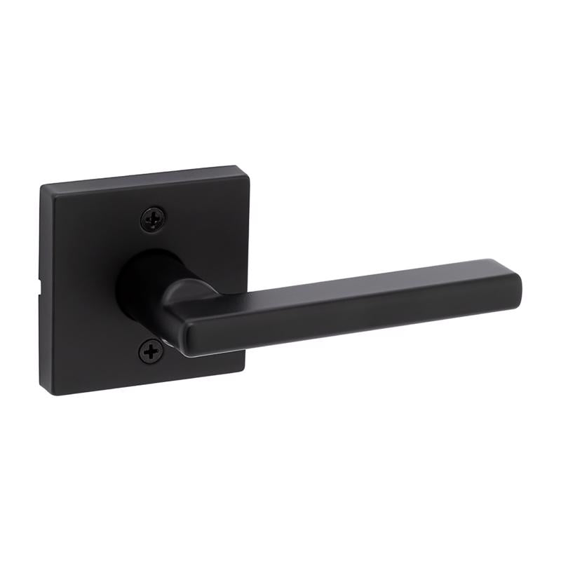Kwikset Halifax Matte Black Reversible Dummy Lever