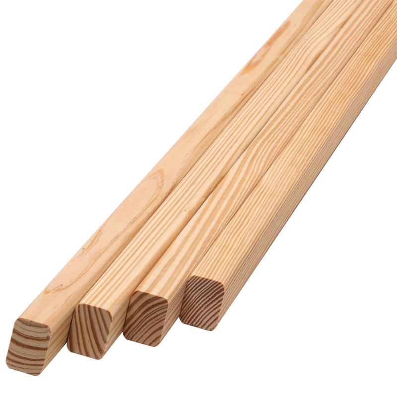 Balaustre de pino amarillo del sur ProWood de 2 pulg. x 2 pulg. de ancho x 3.5 pies de largo, grado #2/BTR