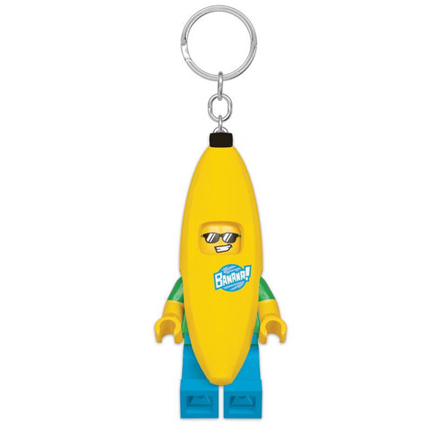 LEGO Classic Plastic Multicolored Banana Keychain Light