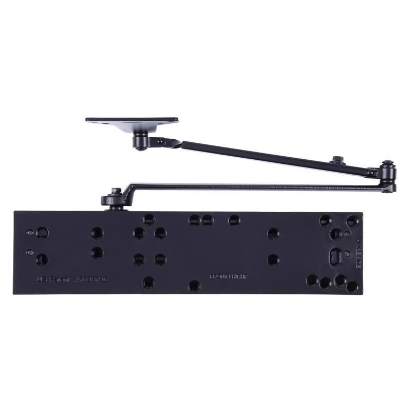 Brinks Commercial Matte Black Metal Hydraulic Adjustable Door Closer Grade 1