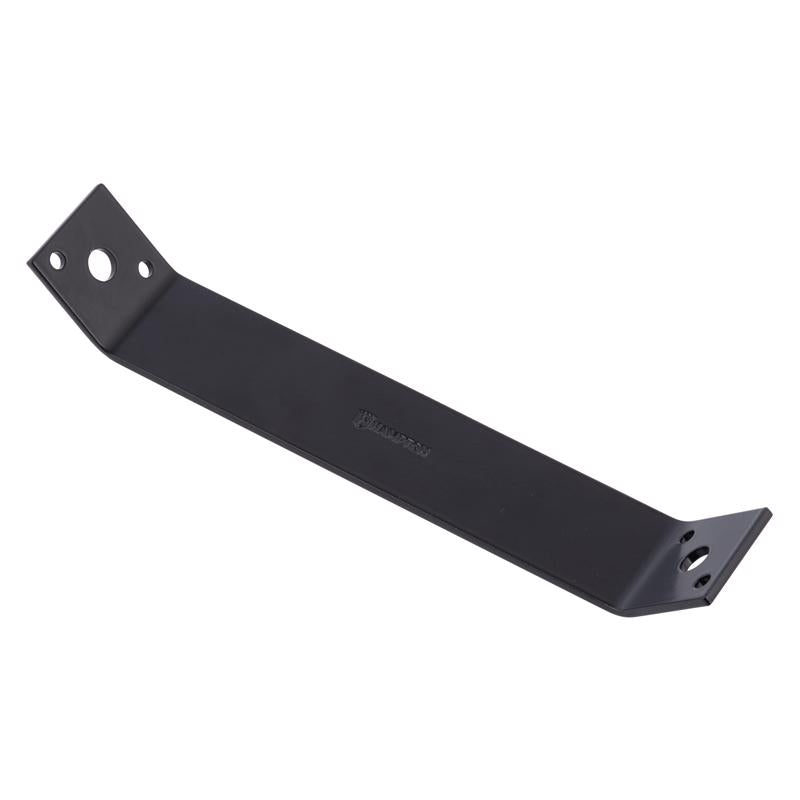 Refuerzo interior de acero negro tipo abrazadera Hampton de 9,3 pulg. de alto x 1,5 pulg. de ancho x 1/8 pulg. de profundidad
