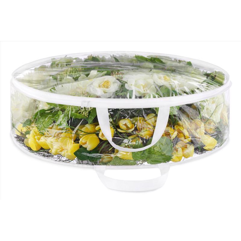 Whitmor Clear Wreath Storage Bag 8 in. H X 30 in. W X 30 in. D (Pack of 6)