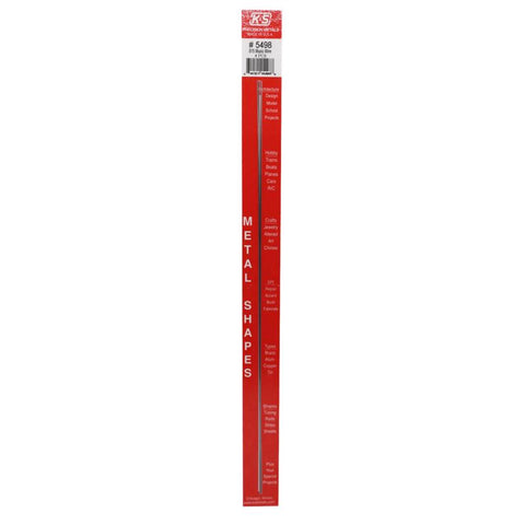 K&S .015 in. D X 1 ft. L Steel 22 Ga. Music Wire