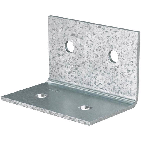 Simpson Strong-Tie 3.25 in. H X 5 in. W 7 Ga. Galvanized Steel Framing Angle