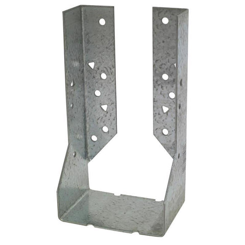 Simpson Strong-Tie 4 in. H X 8 in. W 14 Ga. Galvanized Steel Concealed Flange Hanger