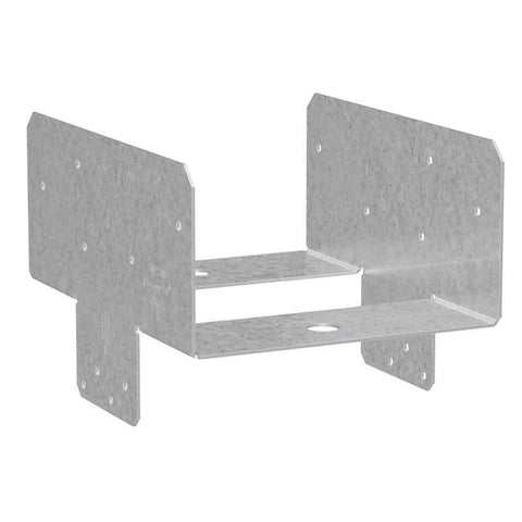 Simpson Strong-Tie 6 in. H X 5.5 in. W 16 Ga. Galvanized Steel Post Cap