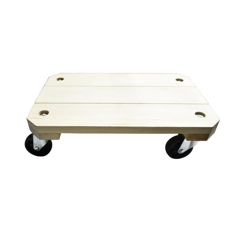 HP 4-Wheel Hardwood Dolly 360 lb. cap. (Pack of 2)