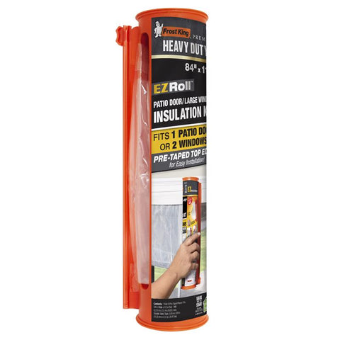 Frost King EZRoll Indoor Patio Door Insulator Kit 112 in. L X 84 in. W 1 pk