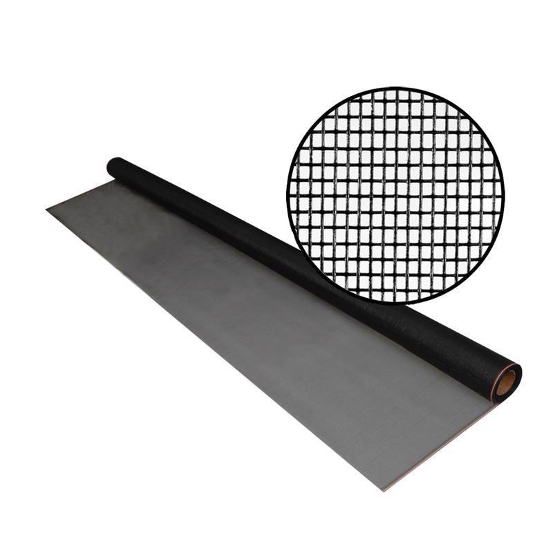 Phifer Wire 36 in. W X 84 in. L Black Fiberglass Insect Screen Cloth (Pack of 4)