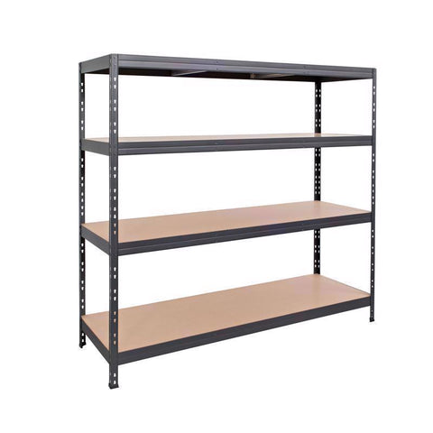 Estantería metálica Ar Shelving Garage de 71 pulg. de alto x 59,4 pulg. de ancho x 18 pulg. de profundidad