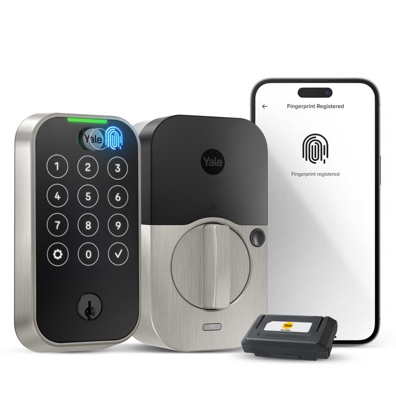 Yale Assure Lock 2 Satin Nickel Metal Wi-Fi Keypad Smart Lock