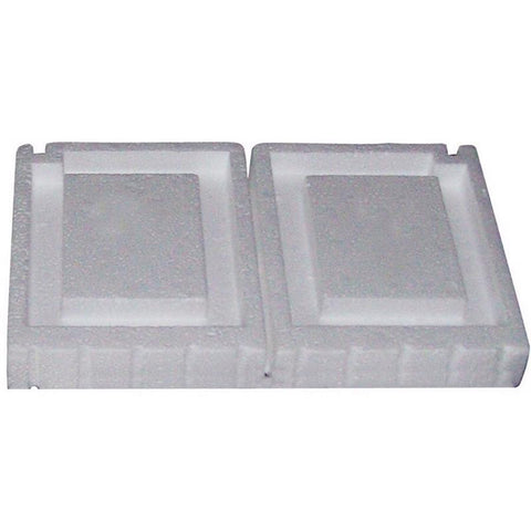 Frost King 7.75 in. H X 6.5 in. W White Polystyrene Foundation Vent