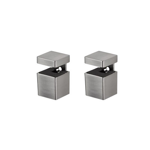 Dolle Bloc 2.5 in. H X 1.3 in. W X 1.3 in. D Silver Metal Shelf Clips (Pack of 5)