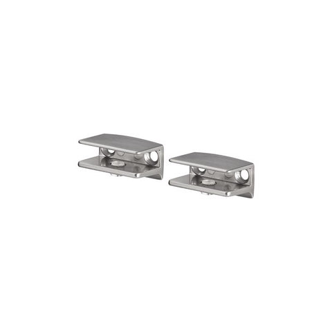 Dolle Flac 1.6 in. H X 1.6 in. W X 0.8 in. D Silver Metal Shelf Clips (Pack of 8)