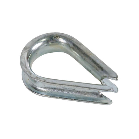 Koch Industries Zinc-Plated Steel 5/16 in. D Wire Rope Thimble (Pack of 10)