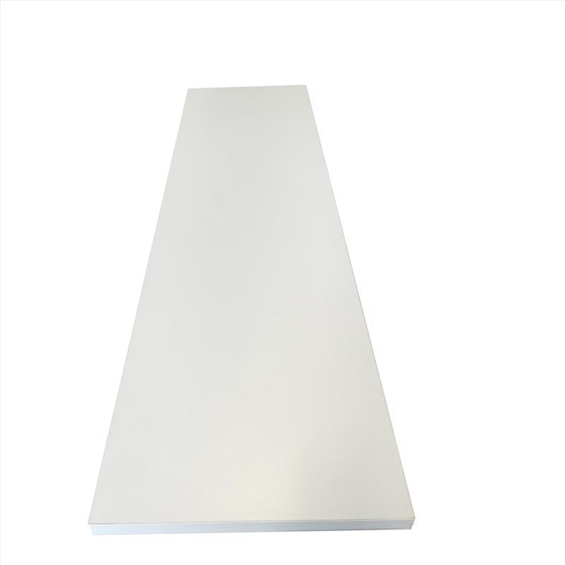 ATC 0.63 in. H X 10 in. W X 47.6 in. D White Wood Shelf Board (Pack of 5)