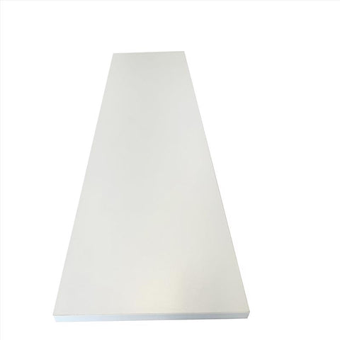 ATC 5/8 in. H X 12 in. W X 48 in. D White Wood Shelf Board (Pack of 5)