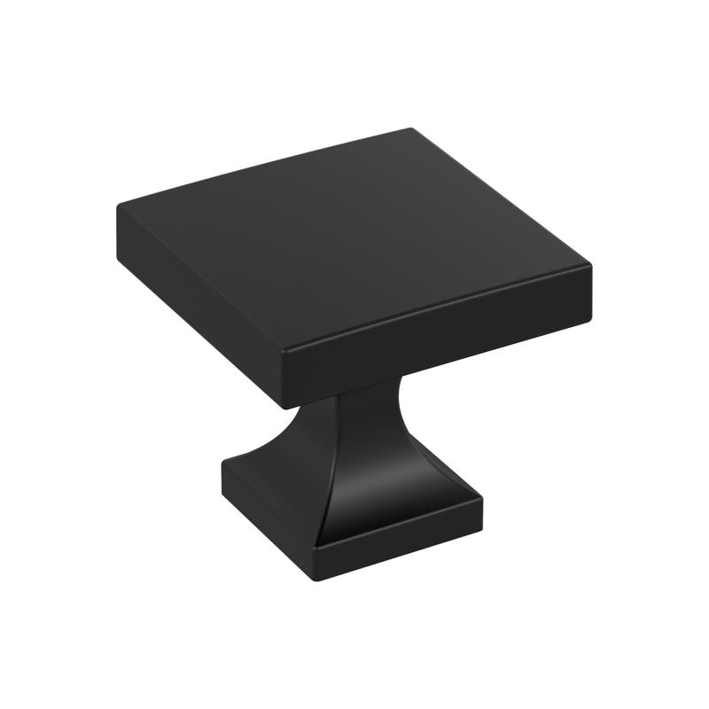 Amerock Everyday Basics Tirador cuadrado para pedestal de inodoro 1 pulg. Mate 1 ud.