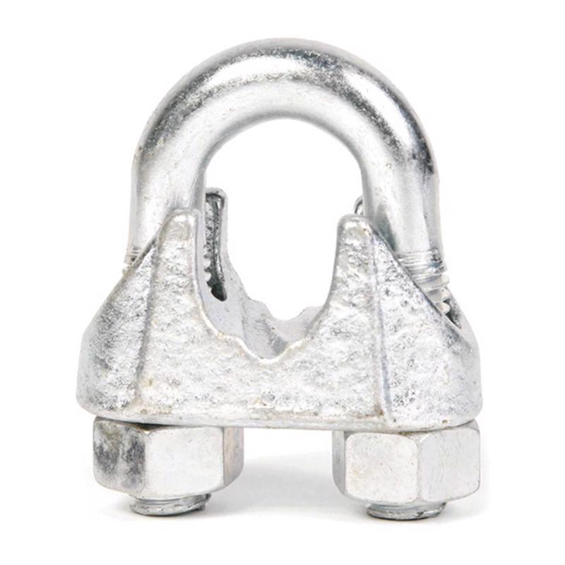 Koch Industries Zinc-Plated Forged Steel Wire Rope Clip (Pack of 5)