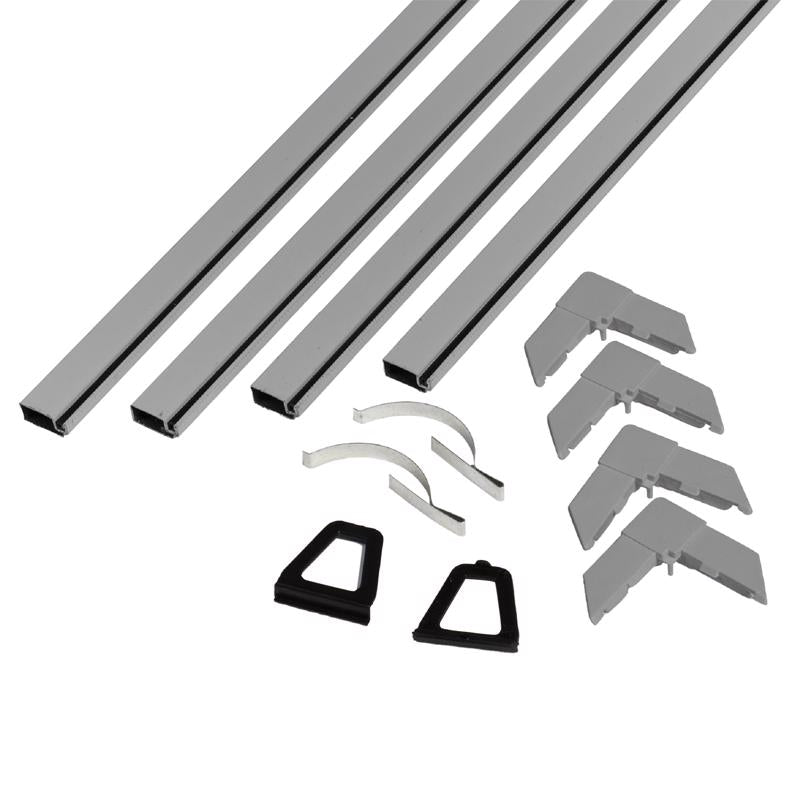 Phifer Wire Gray Aluminum 60 in. W X 60 in. L Screen Frame Kit 1 pk (Pack of 10)