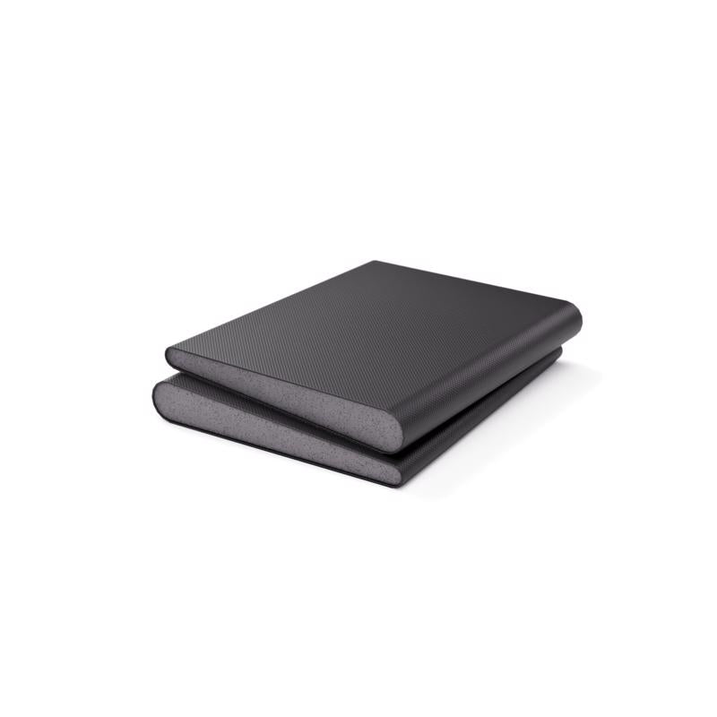 Burlete de compresión de espuma/vinilo negro M-D Building Products para jambas de puertas, 2 pulg. de largo x 0,18 pulg.