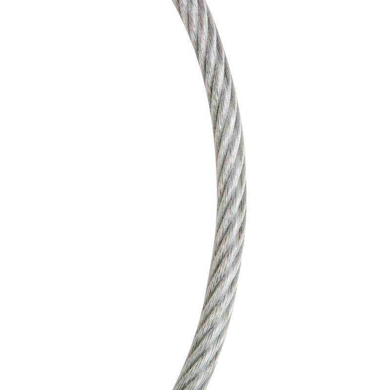 Koch Industries 3/16-1/4 in. D X 250 ft. L Galvanized Clear Vinyl Coated Wire Rope Cable